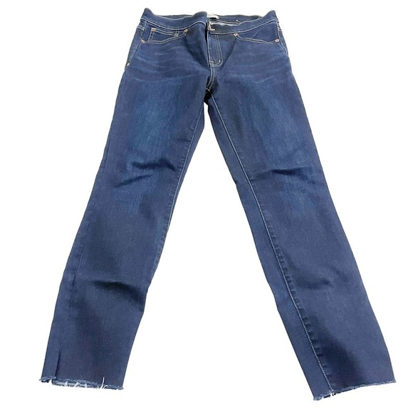 Madewell 9" High Rise Skinny Dark Wash Denim Jeans SZ28 - Picture 2 of 7